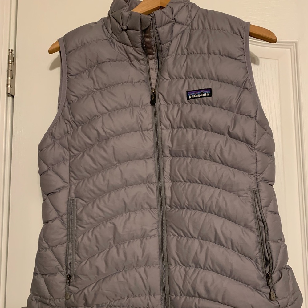 Patagonia Gray Quilted Vest